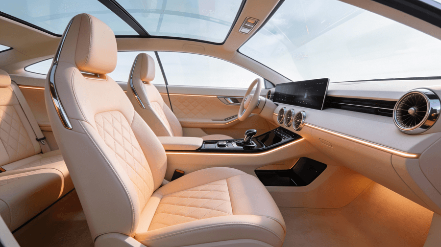 AUTOMOTIVE INTERIORS THAT DELIVER PERFORMANCE, SUSTAINABILITY AND AESTHETICS